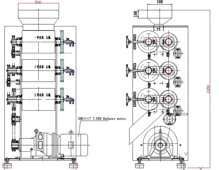 Three Roll Mill For Ink Paint