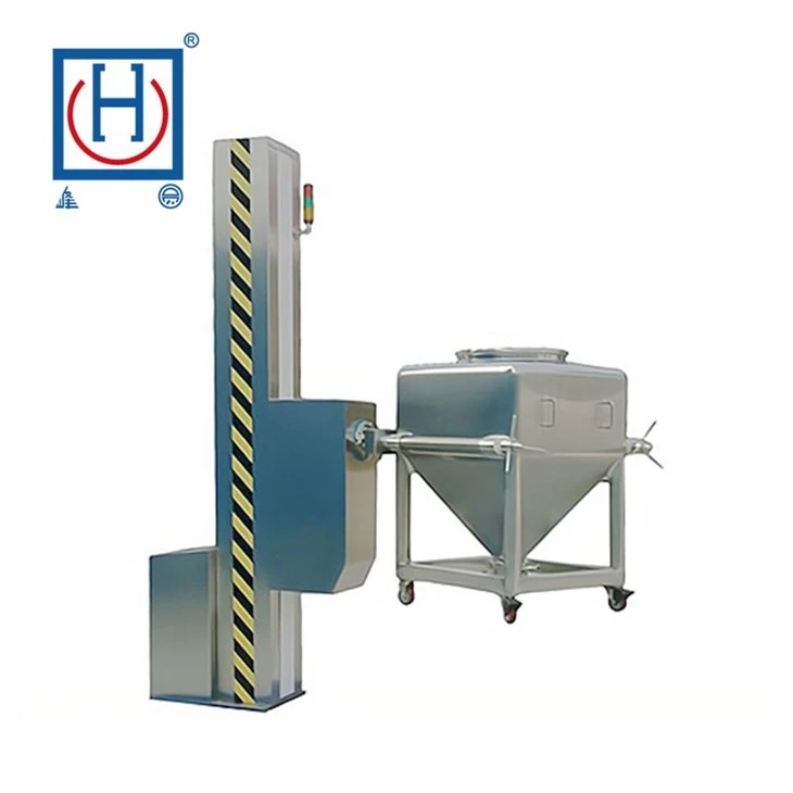 Industrial Vertical Bin Lifter Mixer With Rotating Arm suppliers
